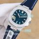PPF Factory Swiss-Clone Patek Philippe Nautilus 5810 Blue Dial Baguette Diamond Watch (5)_th.jpg